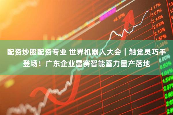 配资炒股配资专业 世界机器人大会｜触觉灵巧手登场！广东企业雷赛智能蓄力量产落地